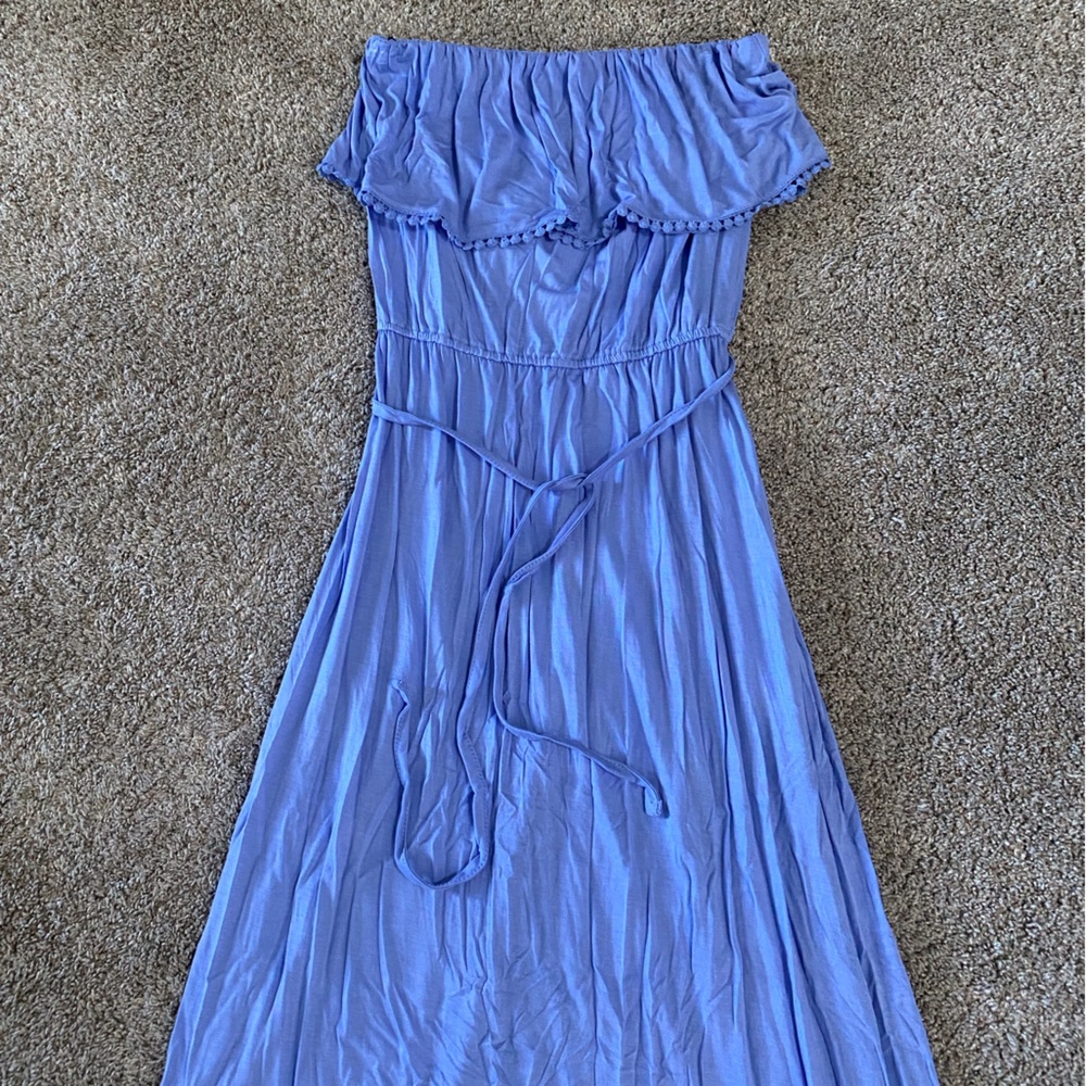 Strapless Maxi Dress